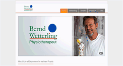 Desktop Screenshot of physiotherapeut-karlsruhe.de